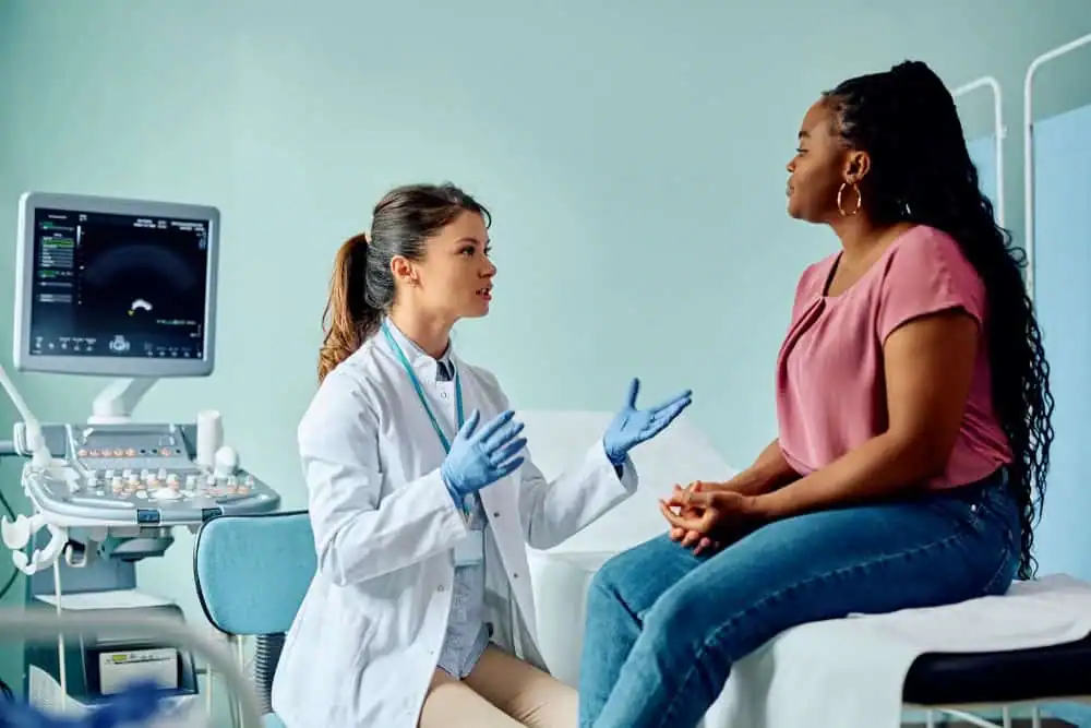 Rejuvenating Intimacy: Exploring Surgical Solutions for Vaginal Laxity 1 Woman have consultation about vaginal laxity Halesowen